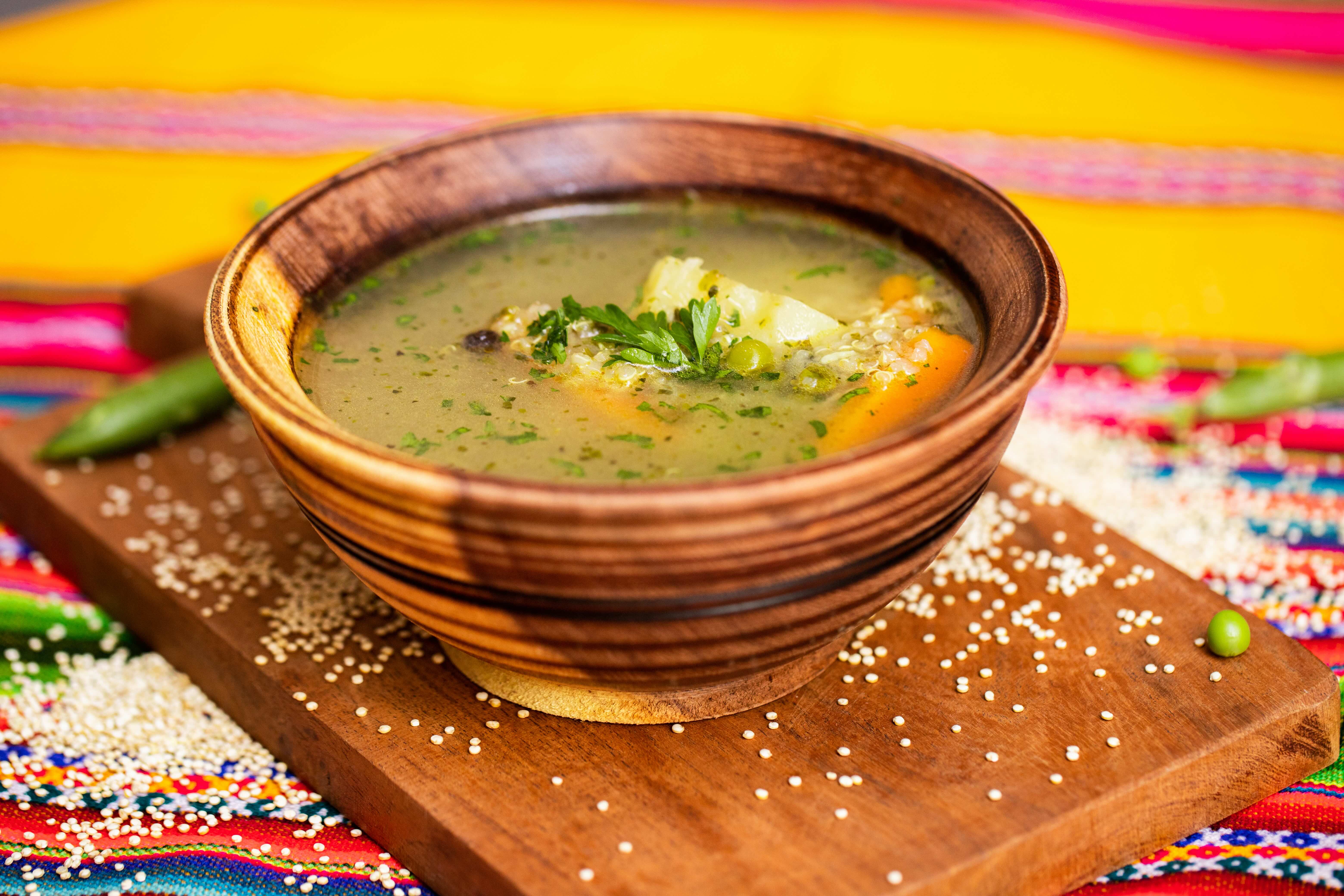 Sopa de Quinoa